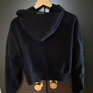 Aritzia Sweatfleece Boxy Zip Hoodie